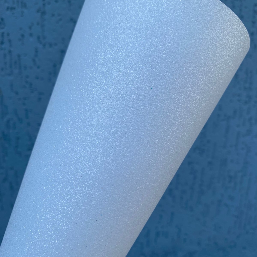 Papel Glitter Branco 180g A4 - OffPaper