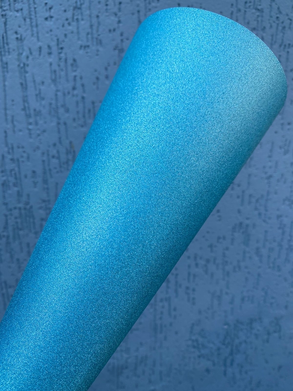 Papel Glitter Metalico Azul Celeste 250g A4