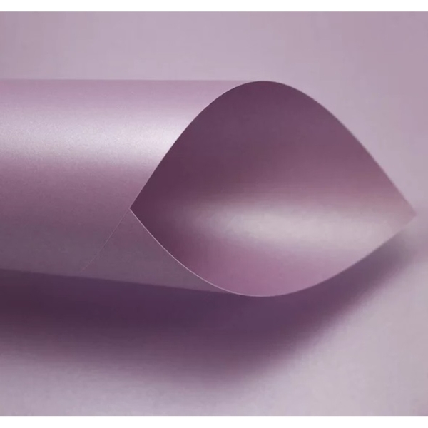 Papel Perolizado Lilas 180g A4 20fls