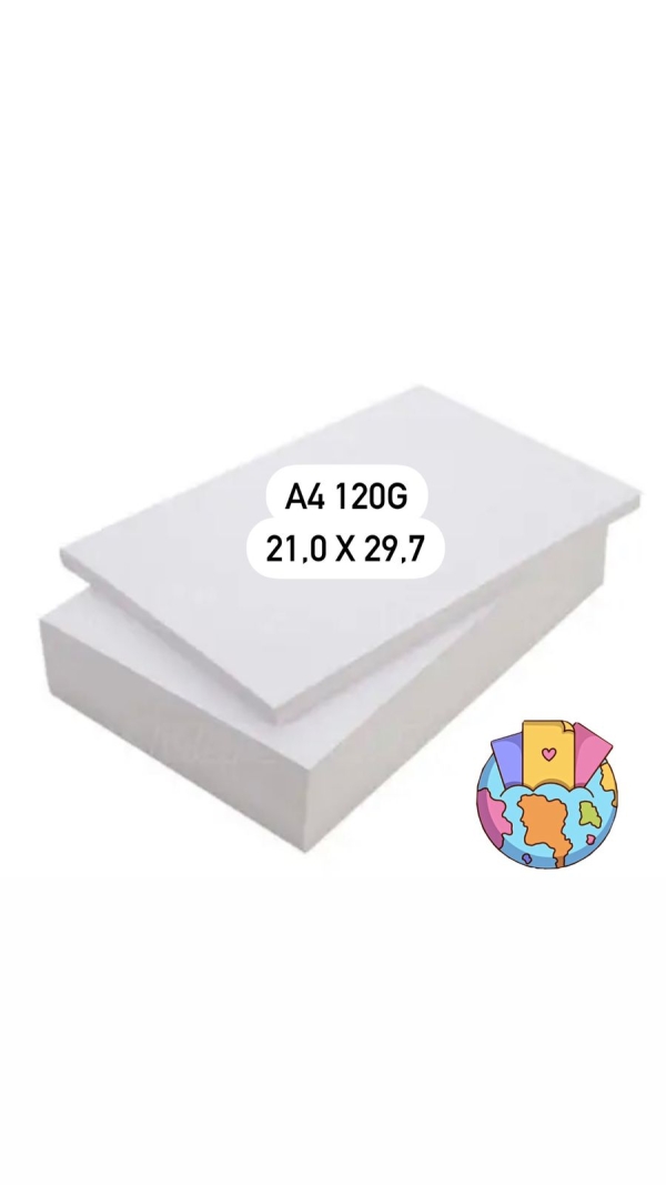 Papel Offset 120g A4 100fls - REPORT