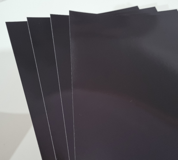 Papel OffPaper Lamicote Preto 250g A4 5 fls