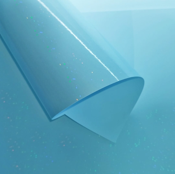 Papel Confeti Azul 180g a4 5 folhas