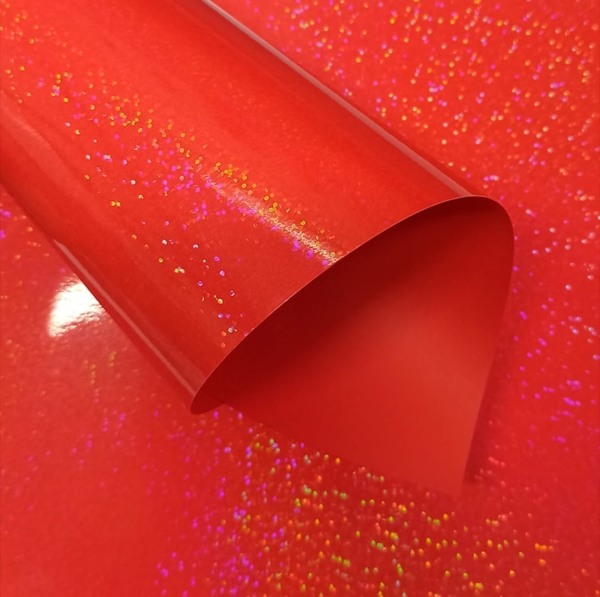 Papel Confeti Vermelho 180g a4 5 folhas