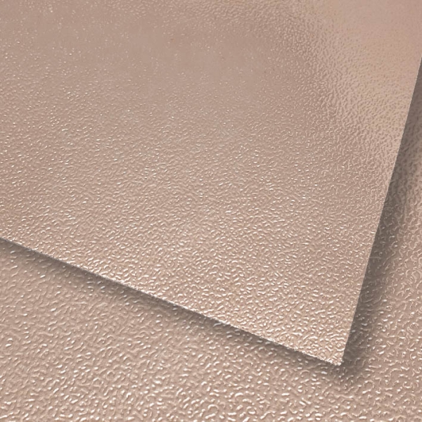 Papel Lamicote Textura Casca de Ovo Rose Gold 250g A4 5 fls