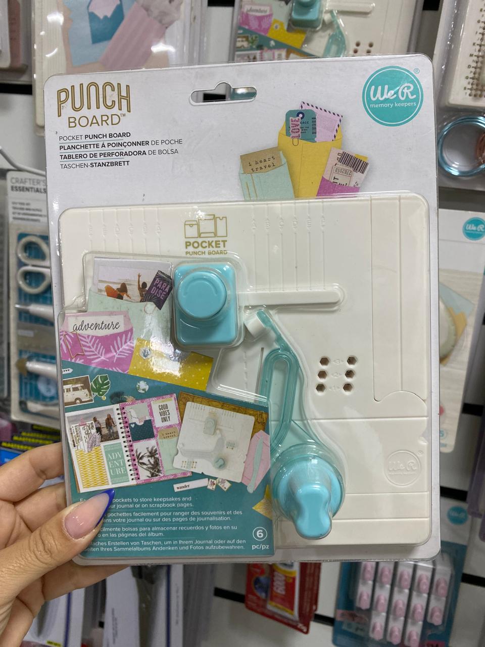 ´POCKET PUNCH BOARD - WE R MEMORY KEEPERS