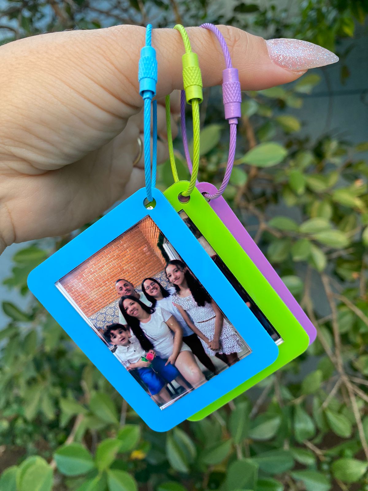 Kit 10 chaveiros cabo de aço Colorido - aleatório - Image 2